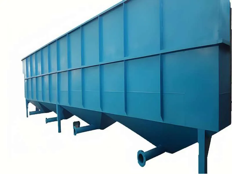 Inclined tube sedimentation tank